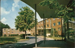 Springfield College - Lakeside, Abbey and West Halls Massachusetts Postcard Postcard Postcard