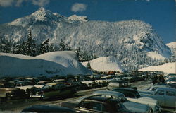 Ski Area, Snoqualmie Summit Postcard