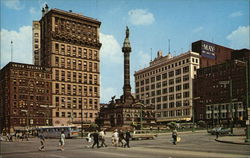 Public Square Cleveland, OH Postcard Postcard Postcard