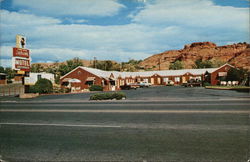 Western Jayhawk Motel Postcard