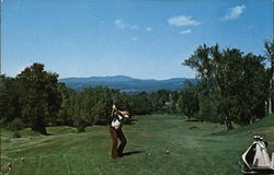 Barre Country Club Golf Course Postcard