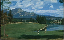 The 16th Green Jasper Park Lodge, AB Canada Alberta Postcard Postcard Postcard