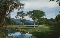 View from Golf Course at EAgle Mountain House Postcard
