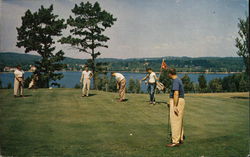 The Concord Hotel - Golf Course Kiamesha Lake, NY Postcard Postcard Postcard
