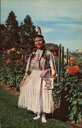 Real American Beauty Postcard