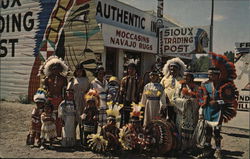 Sioux Trading Post Postcard