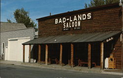 Bad-Lands Saloon Postcard