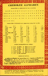 Cherokee Alphabet Cherokee Alphabet