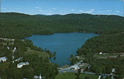 Aerial View of Barnard Postcard