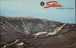 Mount Mansfield Ski Area Postcard