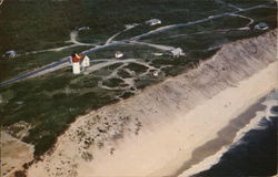 Nauset Light and Beach Eastham, MA Postcard Postcard Postcard