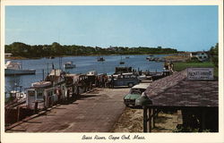 Packet Landing, Yarmouth Dock Bass River, MA Postcard Postcard Postcard