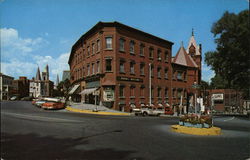 Corner of Main Street and Eastern Avenue St. Johnsbury, VT Postcard Postcard Postcard