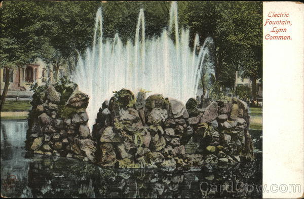 Elelctric Fountain, Lynn Common Massachusetts