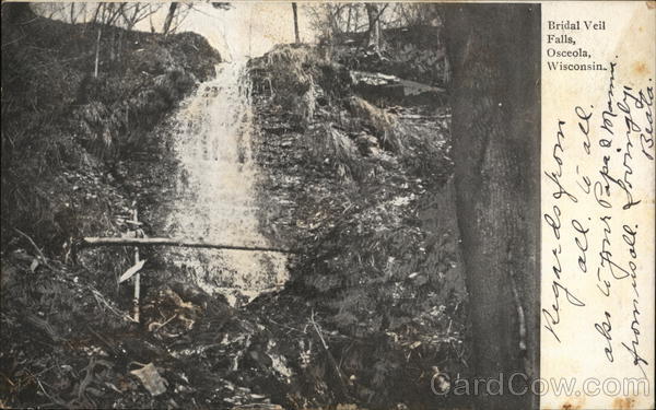 Bridal Veil Falls Osceola Wisconsin