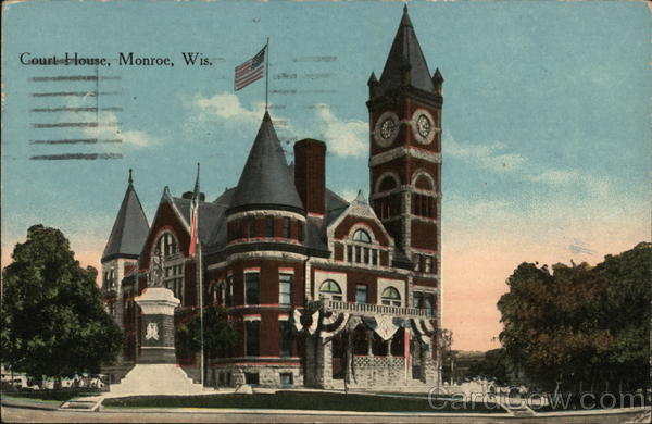 Court House Monroe Wisconsin