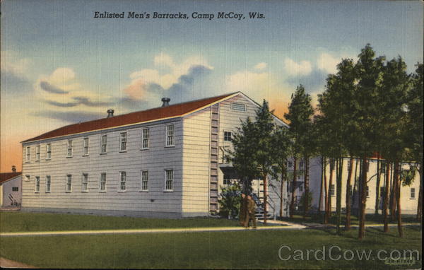Enlisted Men's Barracks Fort McCoy Wisconsin