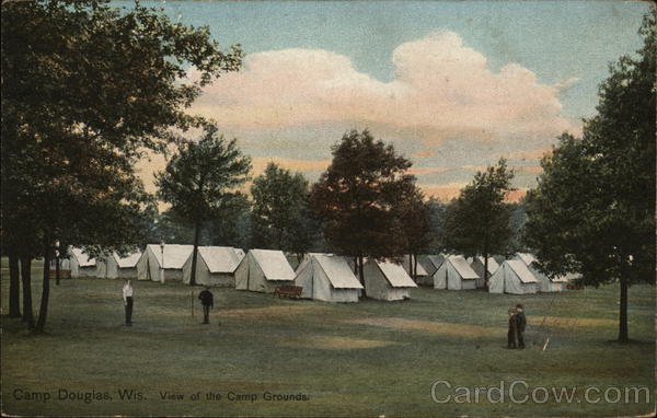 View of the Camp Grounds Camp Douglas Wisconsin