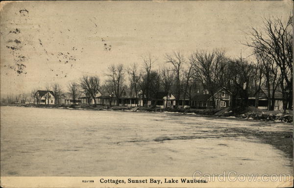 Cottages, Sunset Bay Lake Waubesa Wisconsin