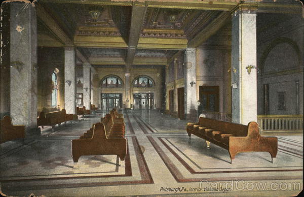 Interior of Wabash Depot Pittsburgh Pennsylvania