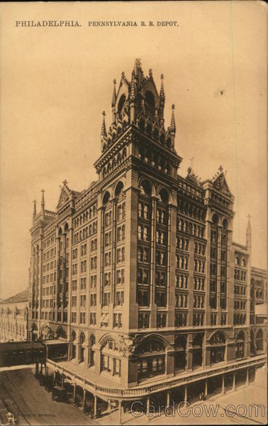 Philadelphia Railroad Depot Pennsylvania