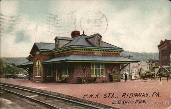 PRR Sta. Ridgway Pennsylvania