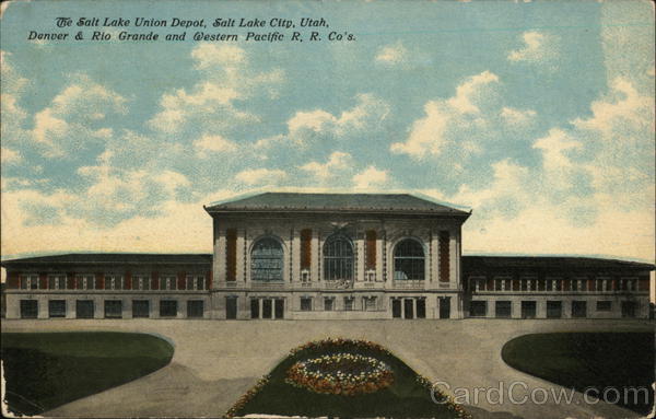 The Salt Lake Union Depot Salt Lake City Utah