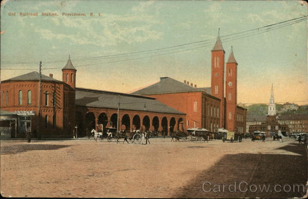 Railroad Station Providence Rhode Island