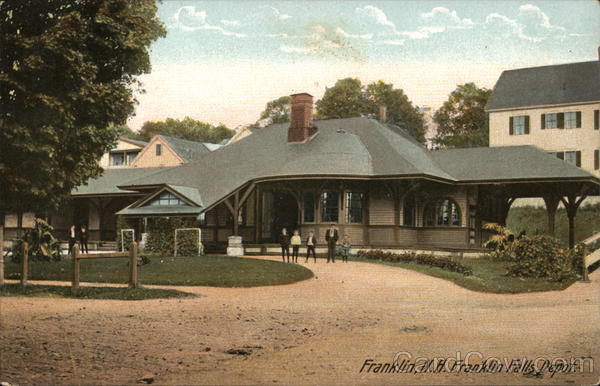Franklin Falls Depot New Hampshire