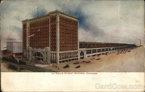 La Salle Street Station Chicago Illinois