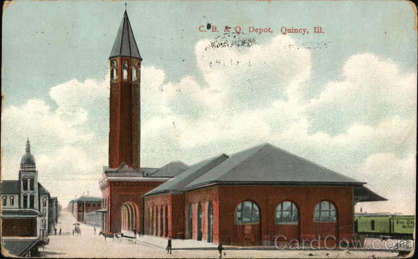 C. B. & Q. Depot Quincy Illinois