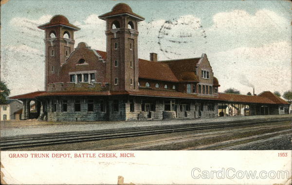 Grand Trunk Depot Battle Creek Michigan