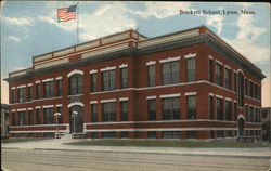 Brickett School Lynn, MA Postcard Postcard Postcard