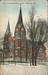 New St. Peters Lutheran Church Reedsburg, WI Postcard Postcard Postcard