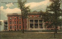 Waukesha Spring Sanitarium Wisconsin Postcard Postcard Postcard