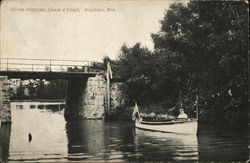 Indian Crossing, Chain O'Lakes Waupaca, WI Postcard Postcard Postcard