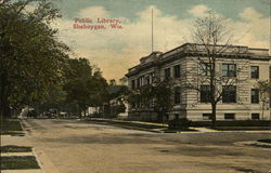 Public Library Postcard
