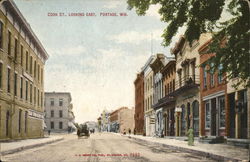 Cook Street, Looking East Postcard