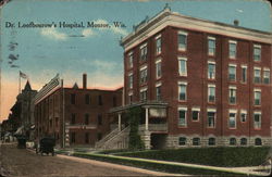 Dr. Loofbourow's Hospital Monroe, WI Postcard Postcard Postcard