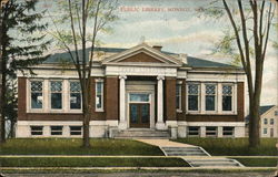 Public Library Postcard
