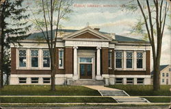 Public Library Monroe, WI Postcard Postcard Postcard