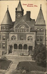 Court House Monroe, WI Postcard Postcard Postcard