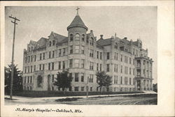 St. Mary's Hospital Oshkosh, WI Postcard Postcard Postcard