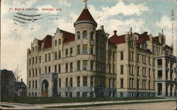 St. Mary's Hospital Postcard