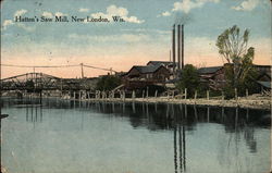 Hatten's Saw Mill Postcard