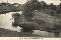 On the Pigeon River Postcard