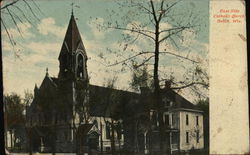 East Side Catholic Church Postcard