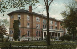 Oemsby Hall, Lawrence University Postcard