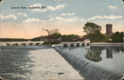 Lower Dam Postcard