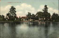Cottages, Loon Lake Postcard
